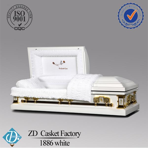 Metal Casket 1886 White